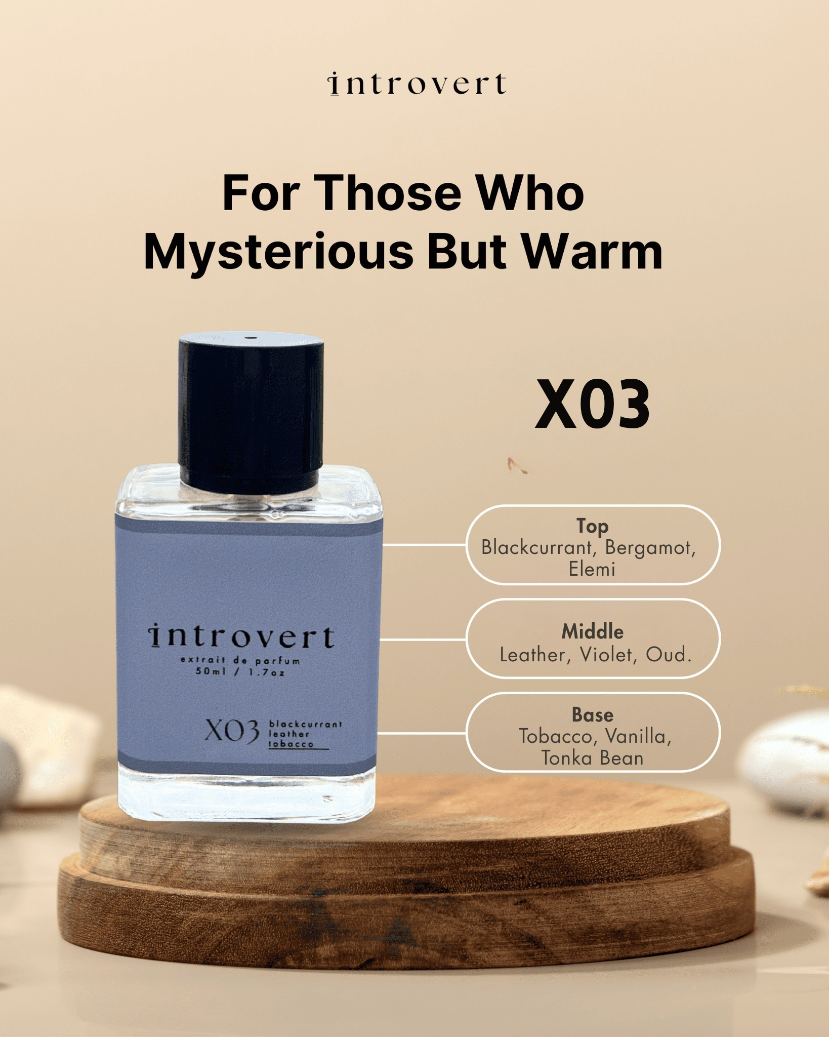 Buy 1 Get 1 – X02 – Extrait de parfum- 50ml – X03 – Extrait de parfum- 50ml - Image 4