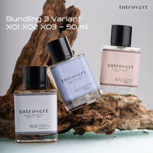 ( Exclusive Bundle) Introvert X01, X02, X03 - Extrait de parfum - 50ml